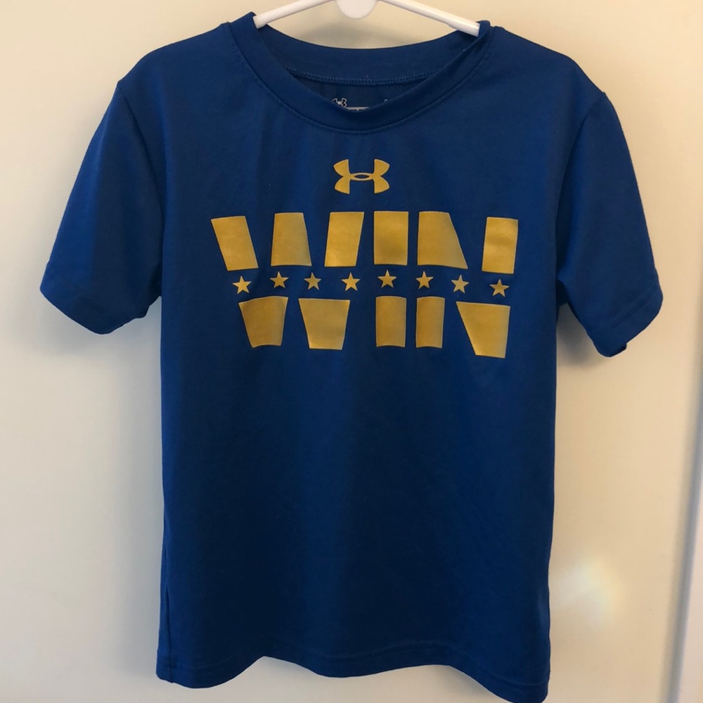 Kids Under Armour heat gear WIN t-shirt